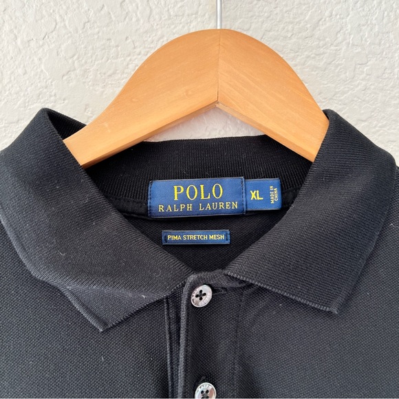 Polo by Ralph Lauren Men’s Classic Pima Stretch Mesh Short Sleeve Shirt … - Picture 4 of 10